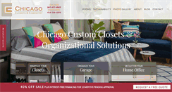 Desktop Screenshot of chicago-closets.com